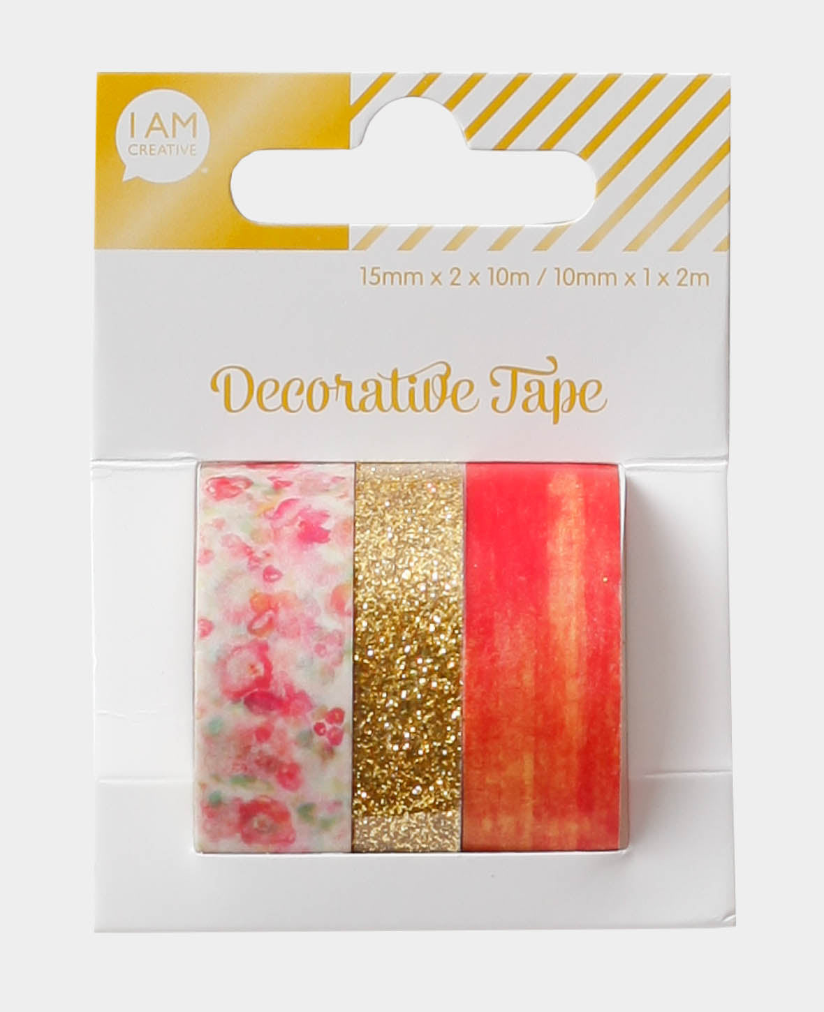 Lot de 3 Washi Tapes, Ruban adhésif décoratif Sunrise