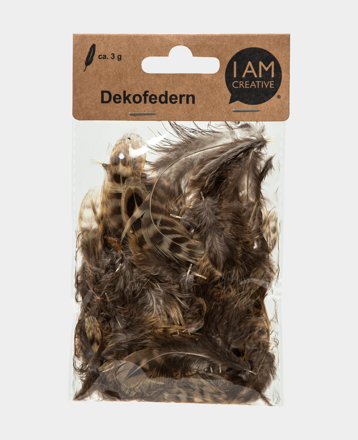 Feathers, 8 cm, 3 g., Natural 2