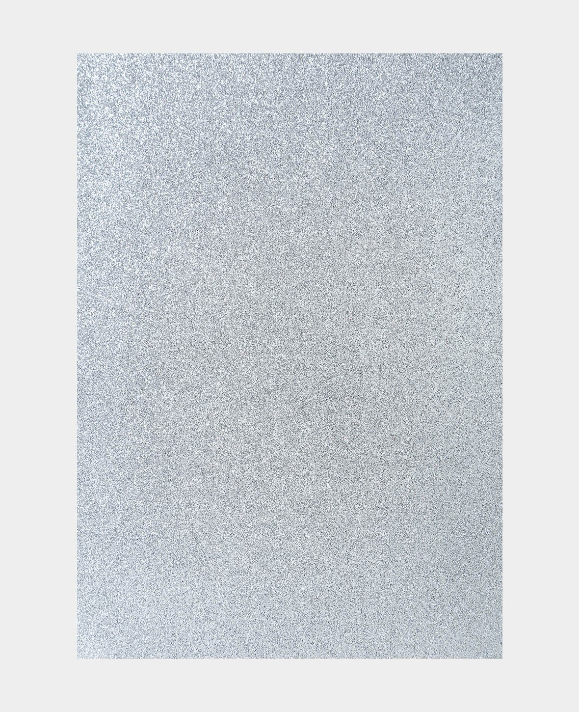 Glitterpapier A4, silber