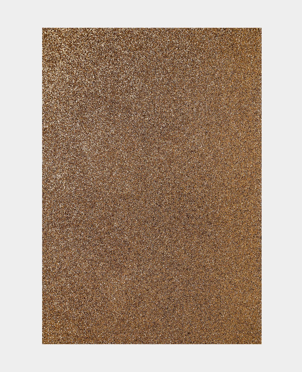 Glitterpapier A4, kupfer
