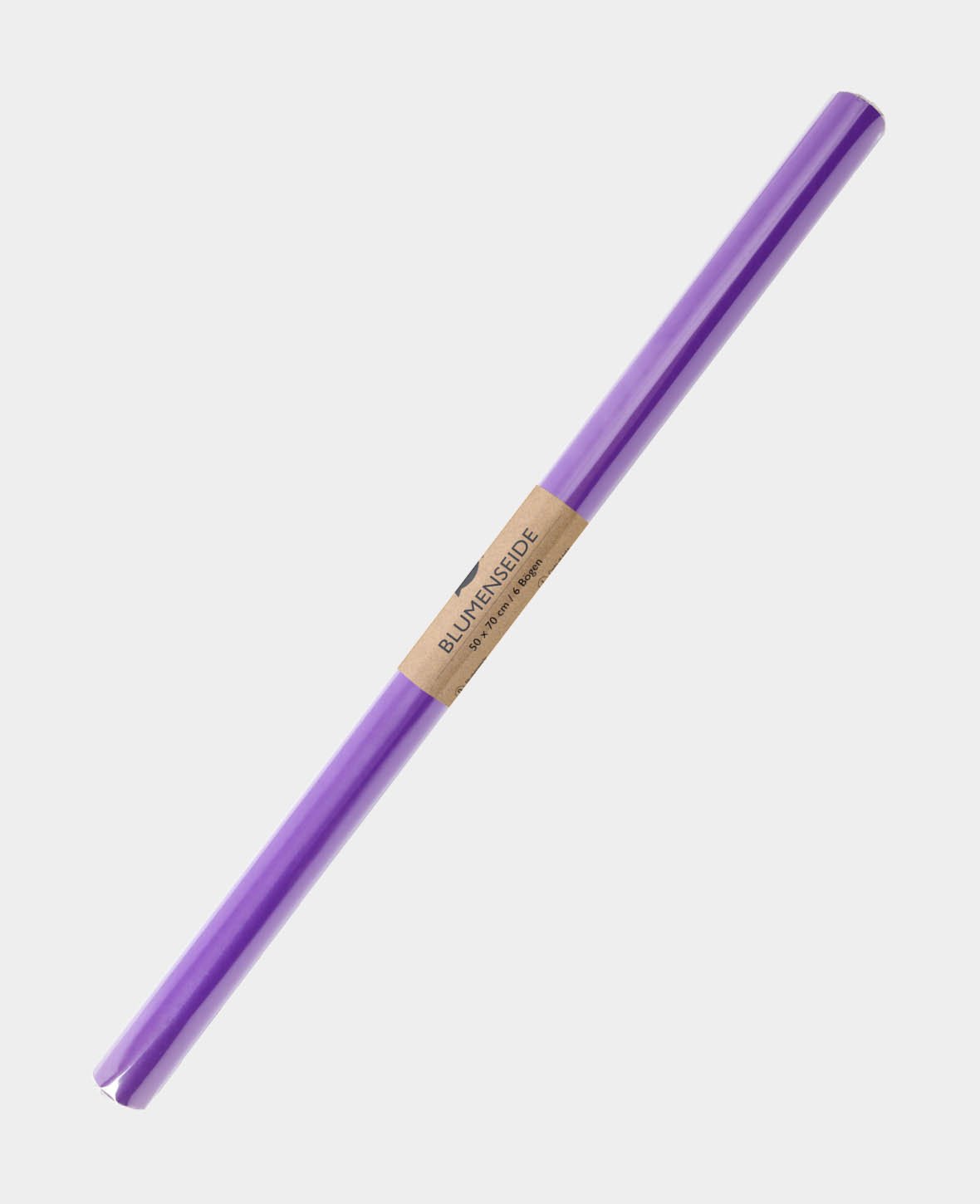 Blumenseide, Seidenpapier, Violett, 50 x 70 cm, 6 Bögen, 17 g/m²