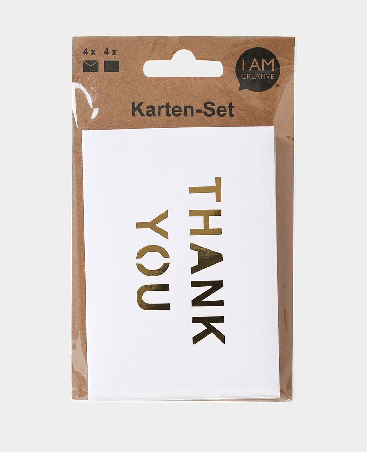 Lot de cartes de remerciement, beige et blanc, 8 x 11,5 cm et 8,5 x 12 cm, 8 pièces