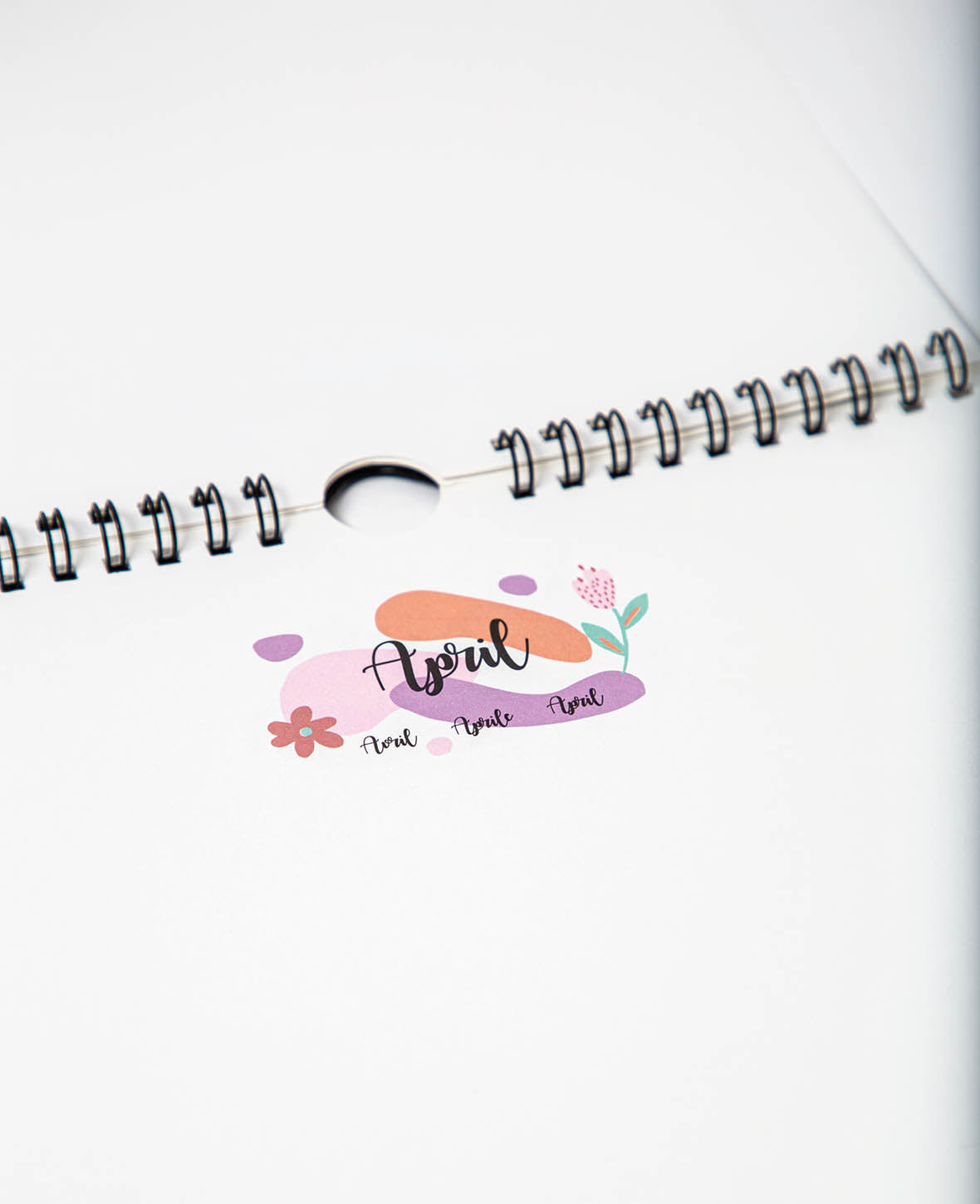 Calendar for crafting, 297 x 420 mm (A3), white, 1 pc.