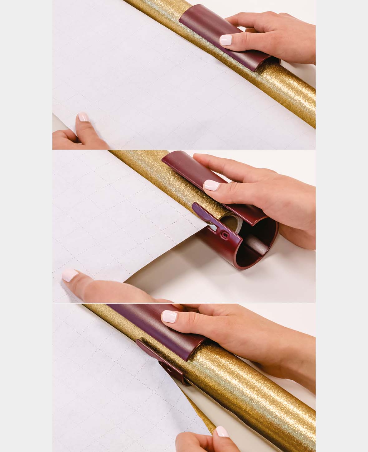 Geschenkpapier- und Folienschneider, ø 5.8 x 12 cm, 1 Stk.