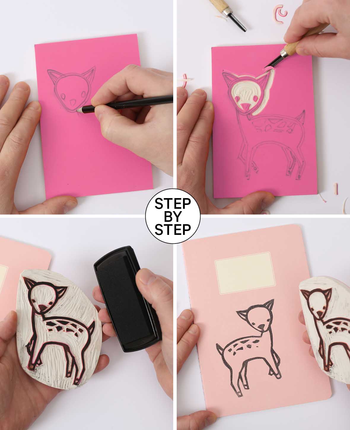 DIY stamp, rectangular plate, 1 pc.