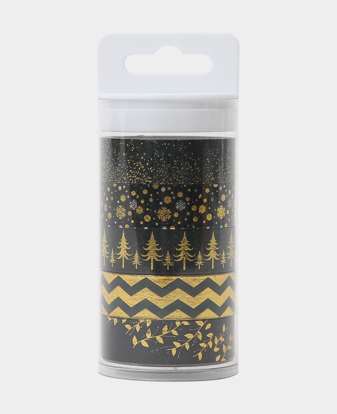 Washitape Set Black, 5 Stk.