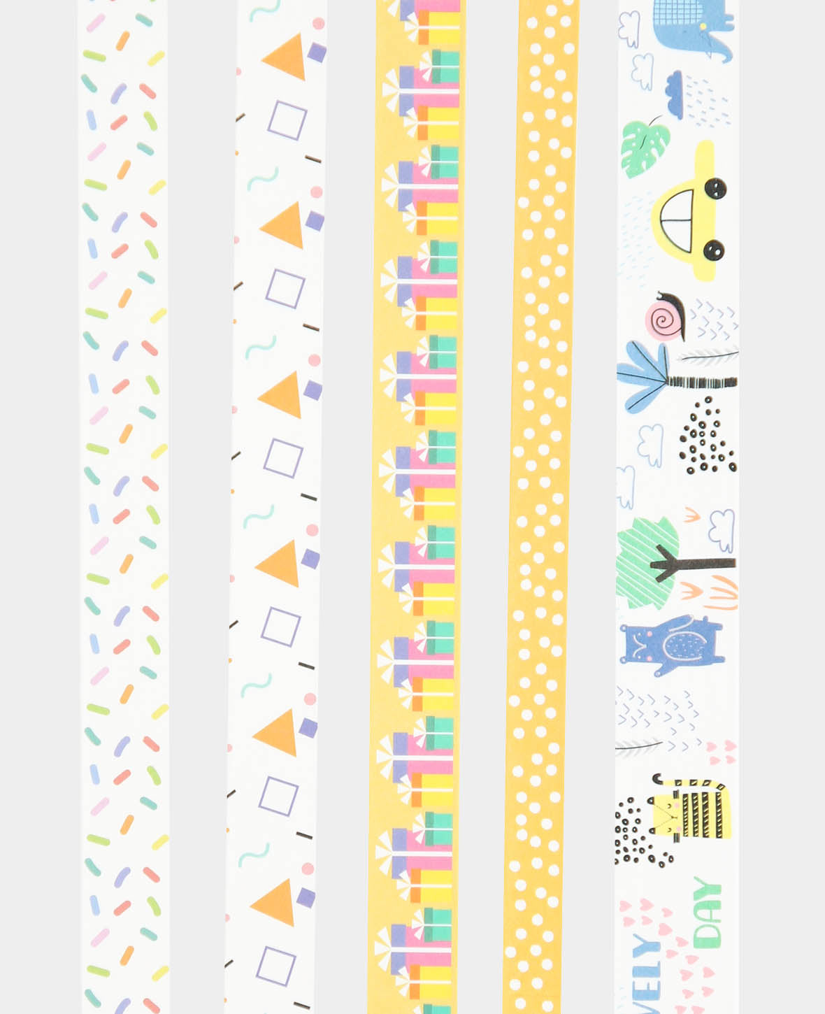 Washi Tape Set 13, 5 Stk., Masking Tape