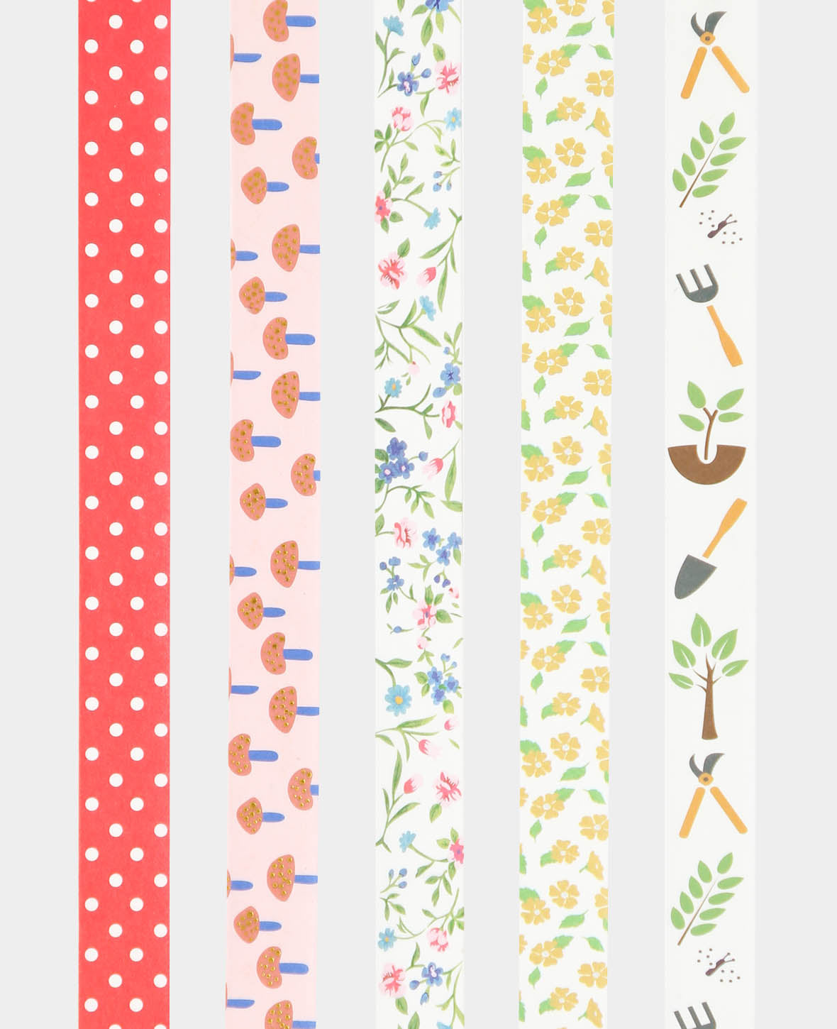 Washi Tape Set 16, 5 Stk., Masking Tape