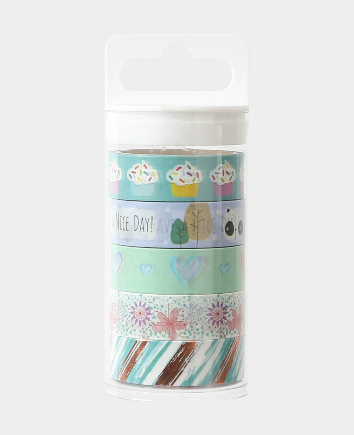 Washi Tape Set 18, 5 Stk., Masking Tape