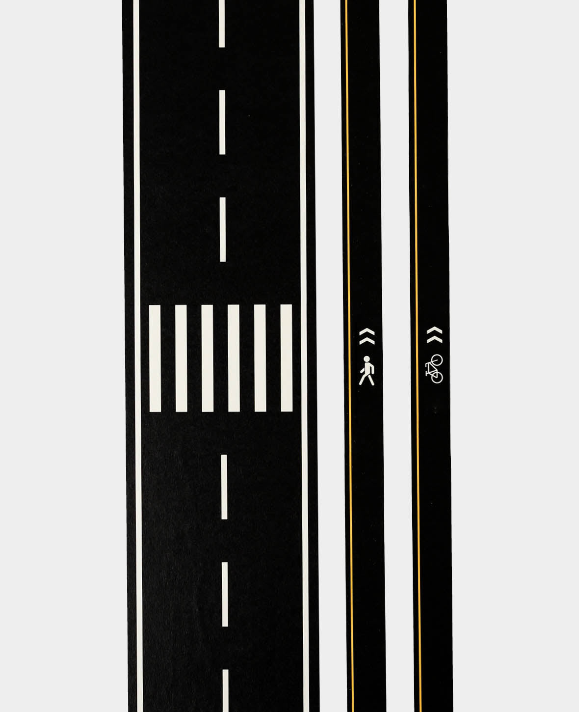 Washi Tape Set, Road, 20-100 mm x 5 m, 3 Stk., Masking Tape, Strassenklebeband für Kinder zum Spielen