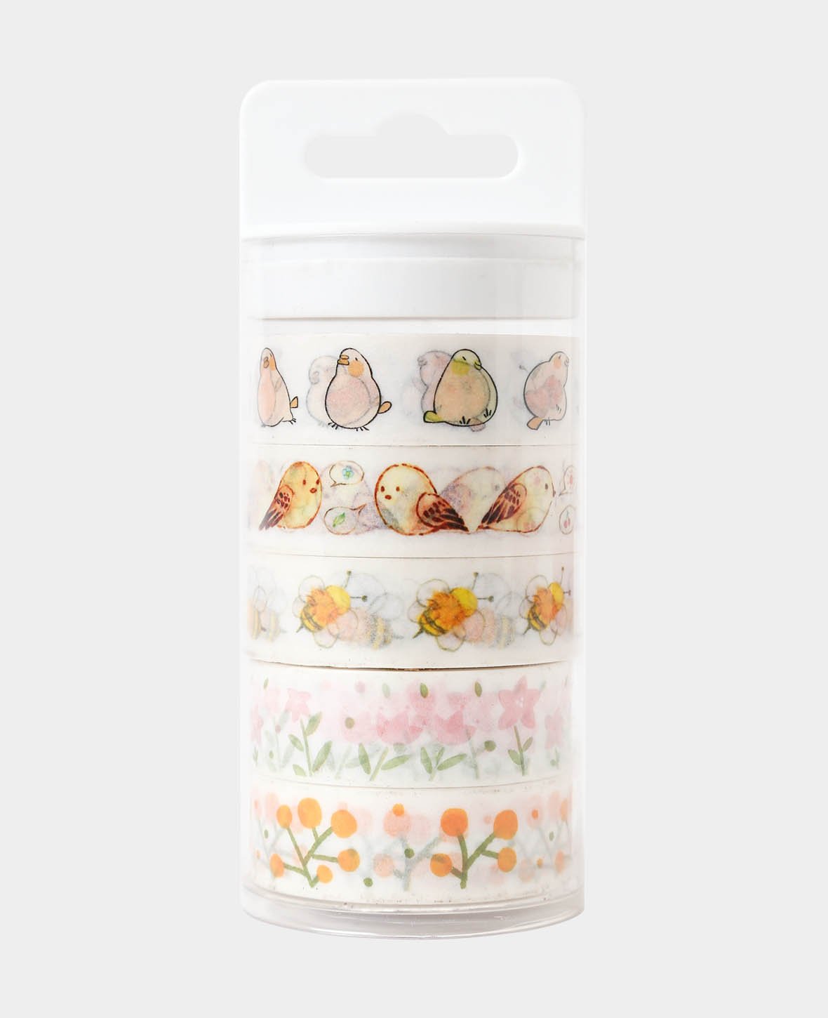 Washi Tape Set Spring, 5 Stk., Masking Tape