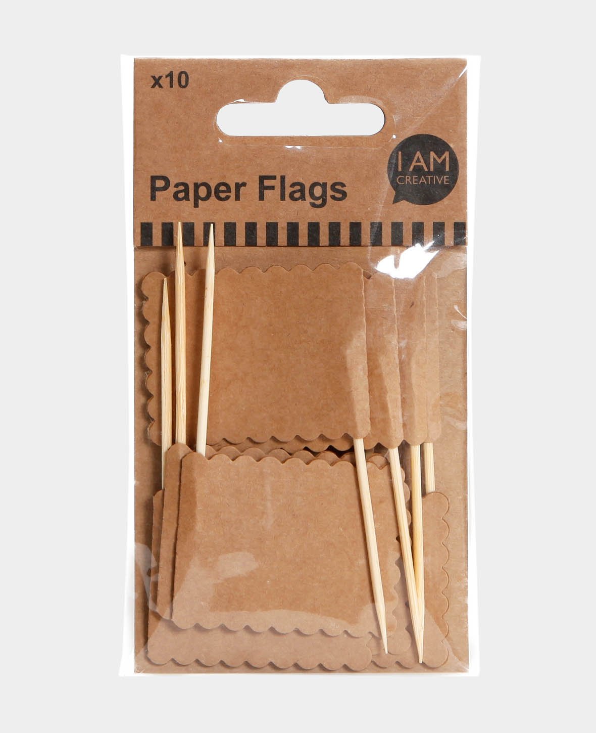Paper Toothpick Flags, 10 pcs.