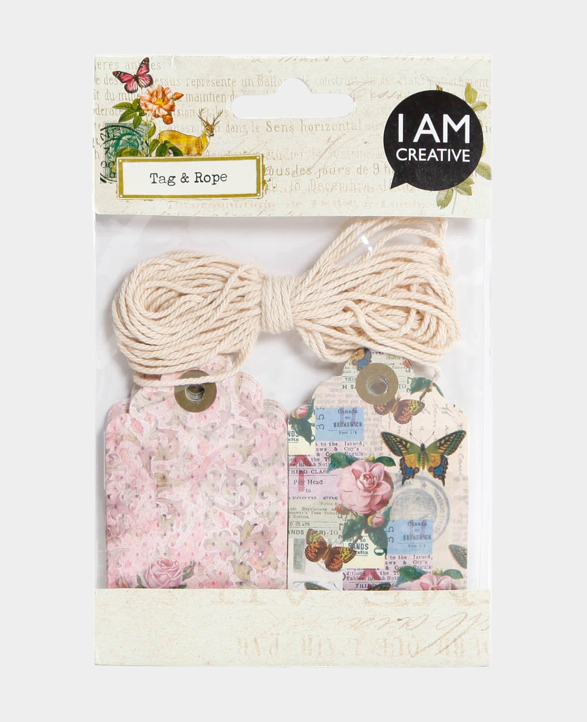 Ensemble d'étiquettes cadeaux Romantik, 20 pièces