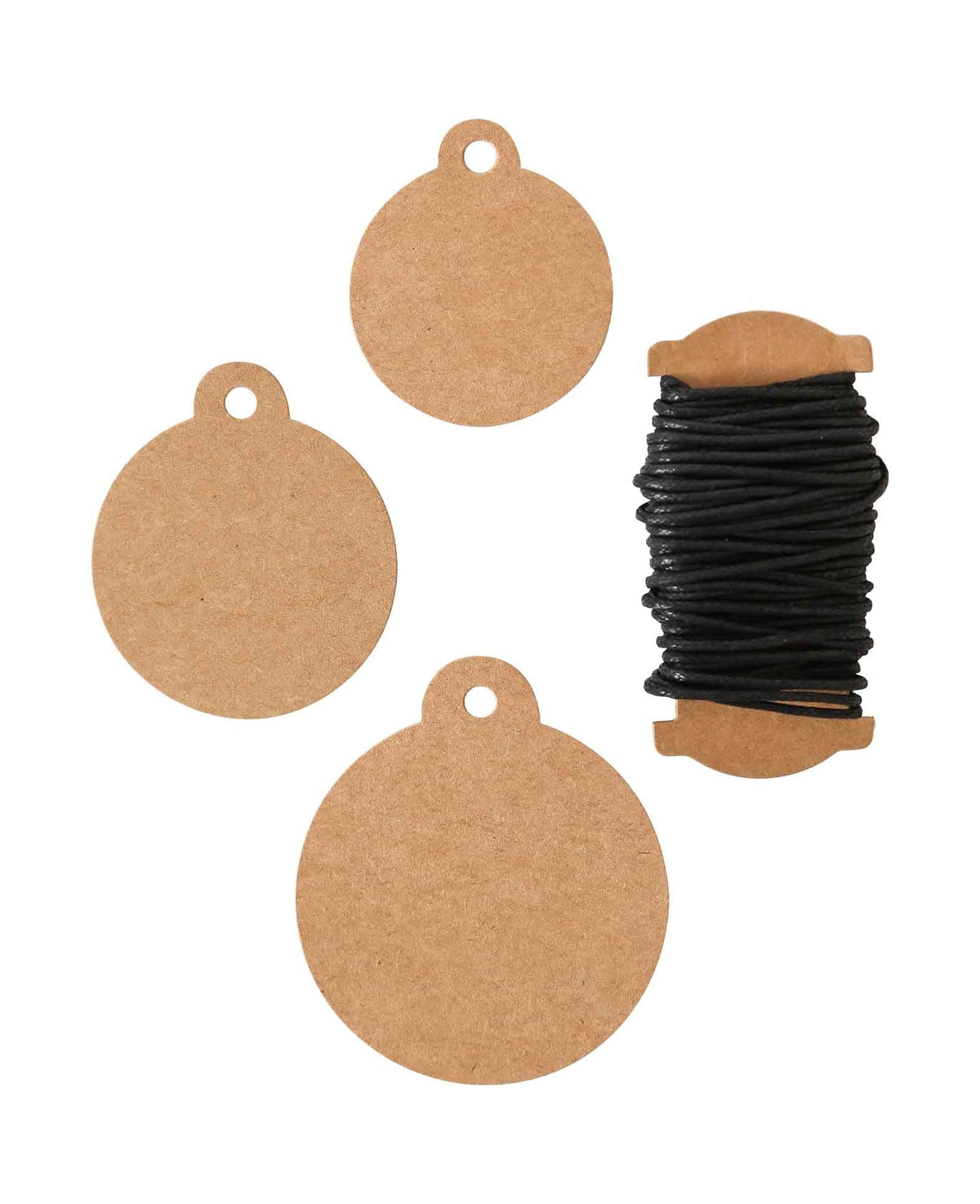 Pendentifs ronds, nature, 3x10 p.