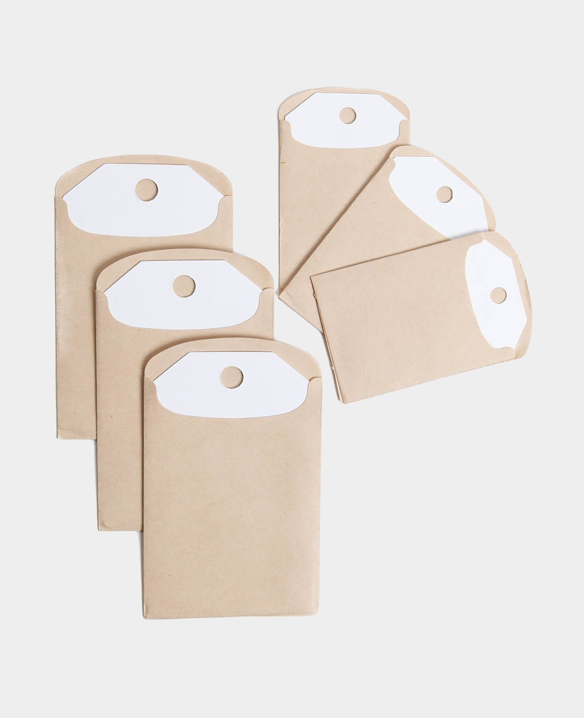 Gift Tags in Paper Bag, 6 pcs.