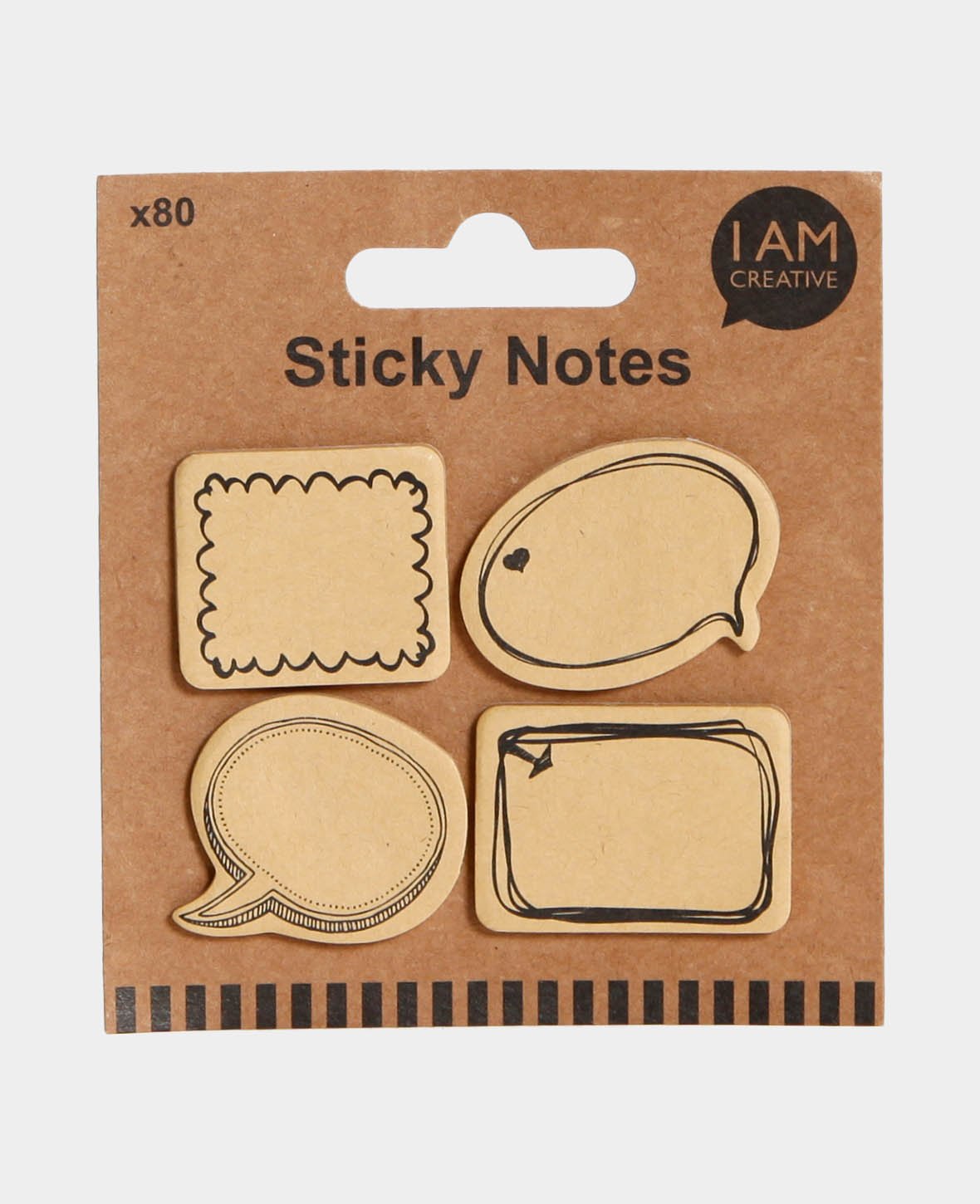 Speech Bubble Sticky Notes, 30 x 38 mm, 80 pcs.