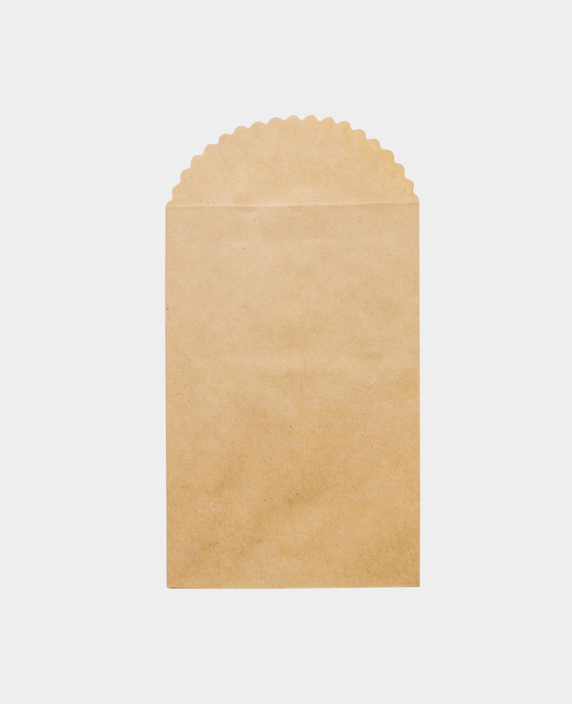 Sachets en papier, 13,5 x 8,7 cm, sacs en papier unis, marron, 6 p.