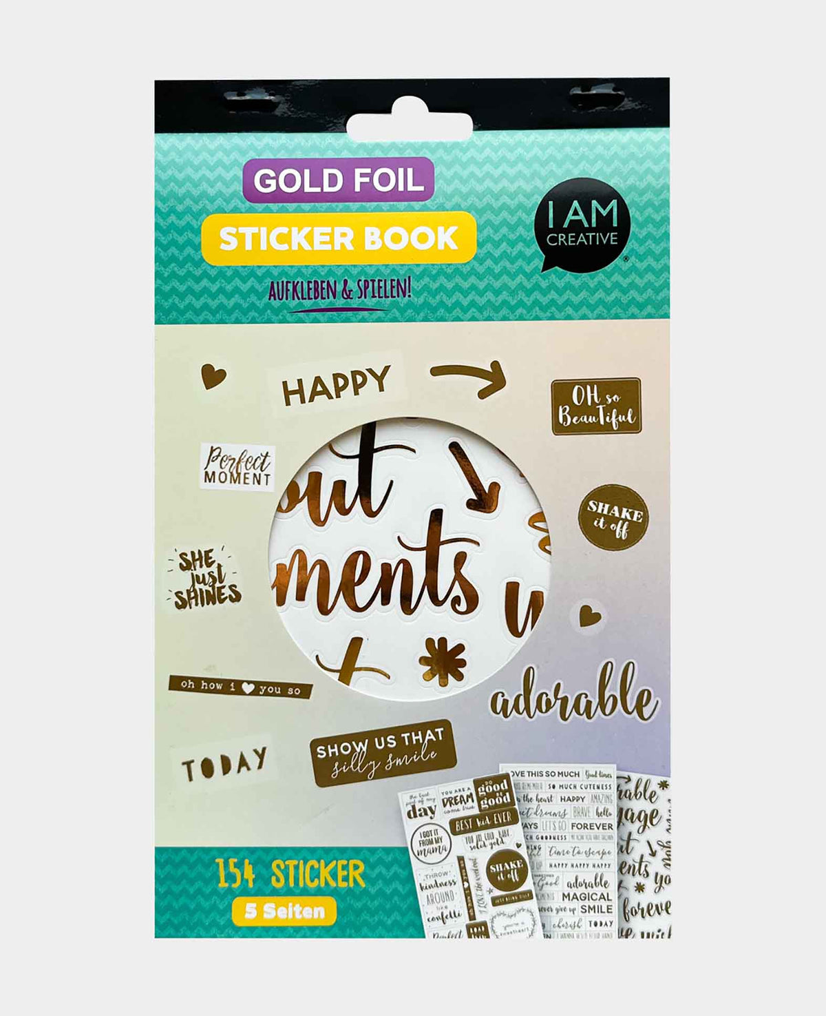 Stickerbook Citations II, Multicolore, 15 x 24 cm