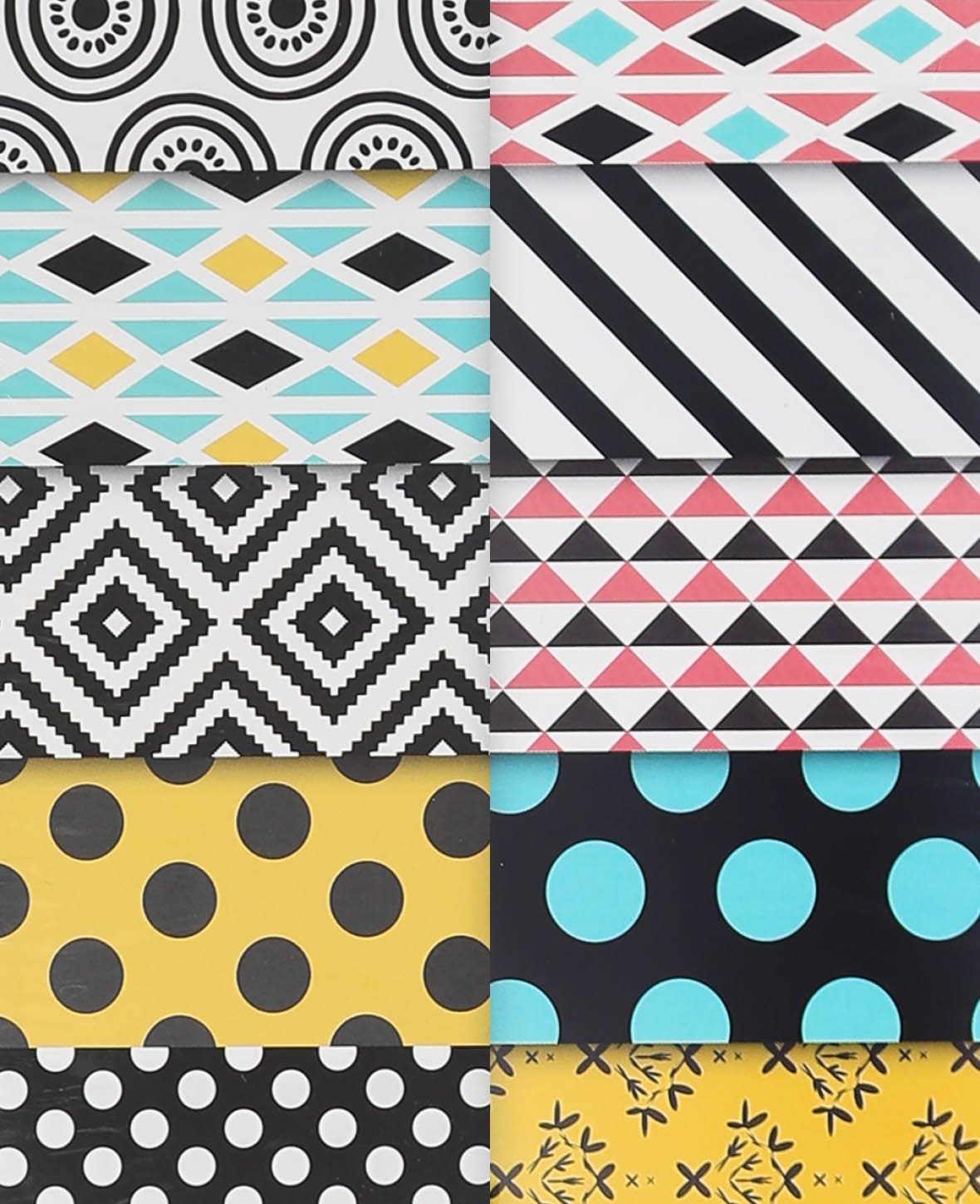 Design Papier Set II, Papierblock, 15.2 x 15.2 cm, 120 g/m², 50 Blätter