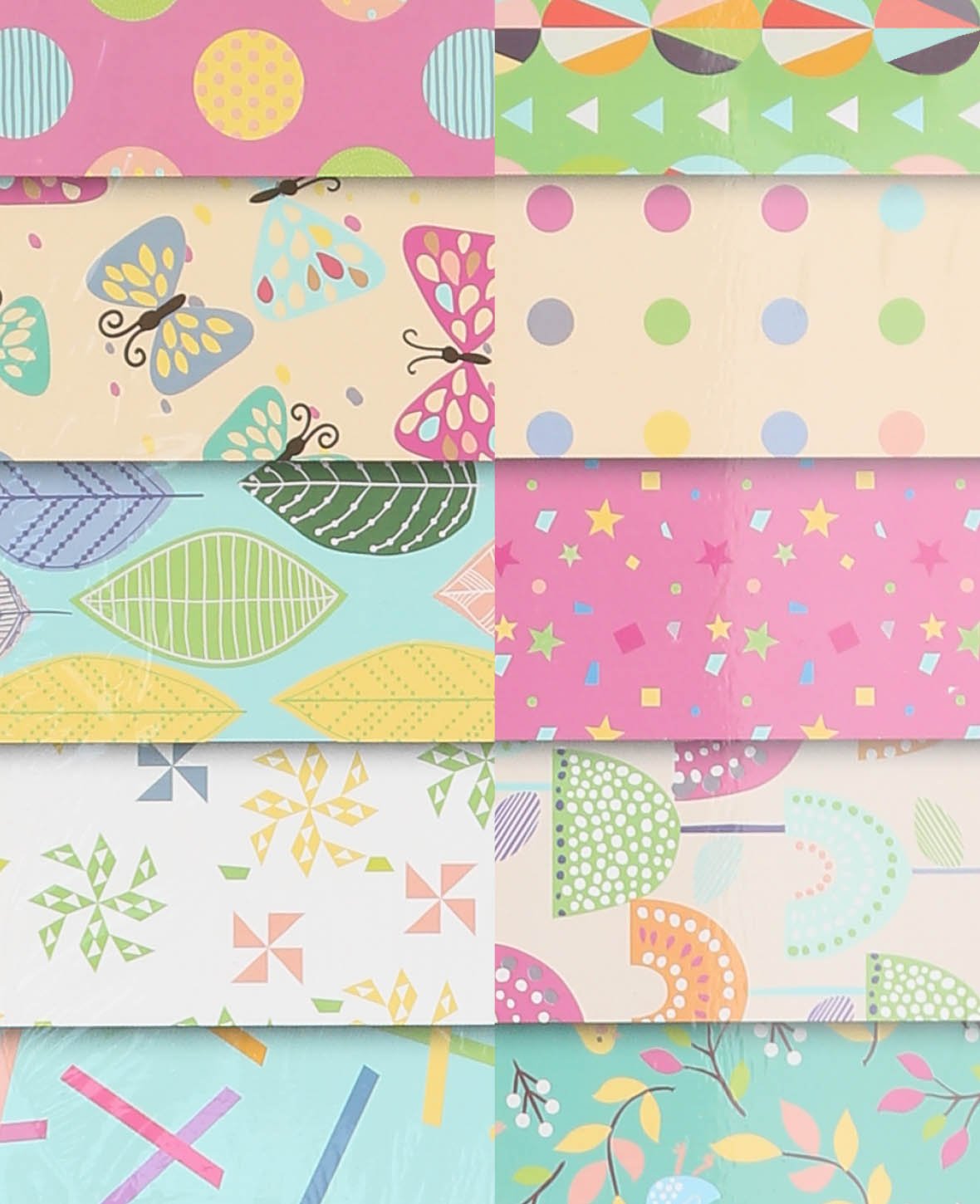 Design Papier Set IV, Papierblock, 15.2 x 15.2 cm, 120 g/m², 50 Blätter