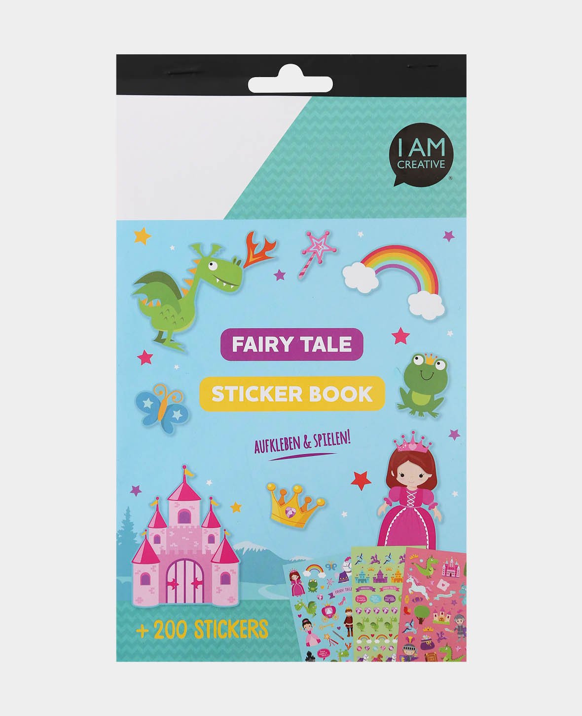 Stickerbook Fairy Tale, Bunt, 15 x 24 cm