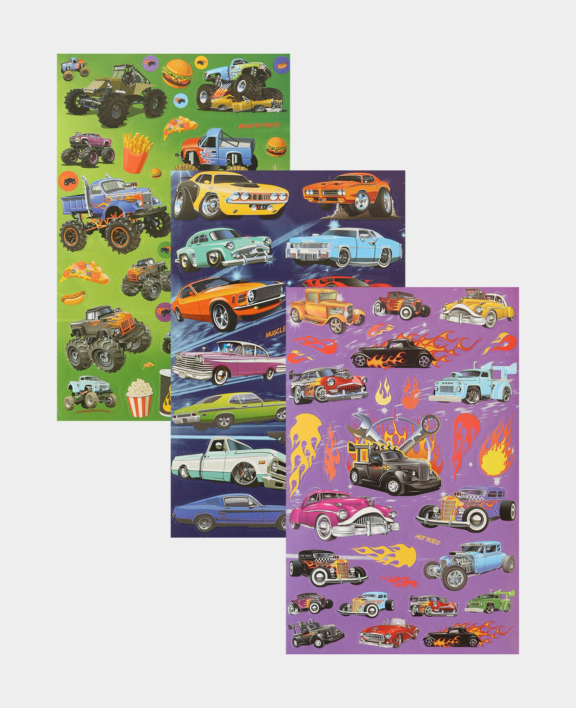Stickerbook Cars II, Bunt, 15 x 24 cm