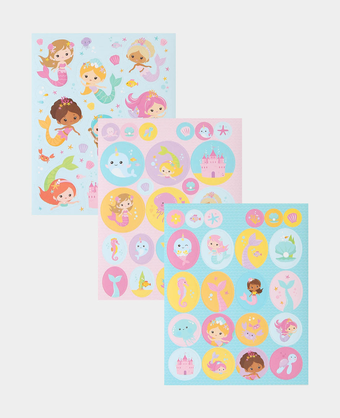Mini Stickerbook Sea Magic, Bunt, 9 x 11.5 cm