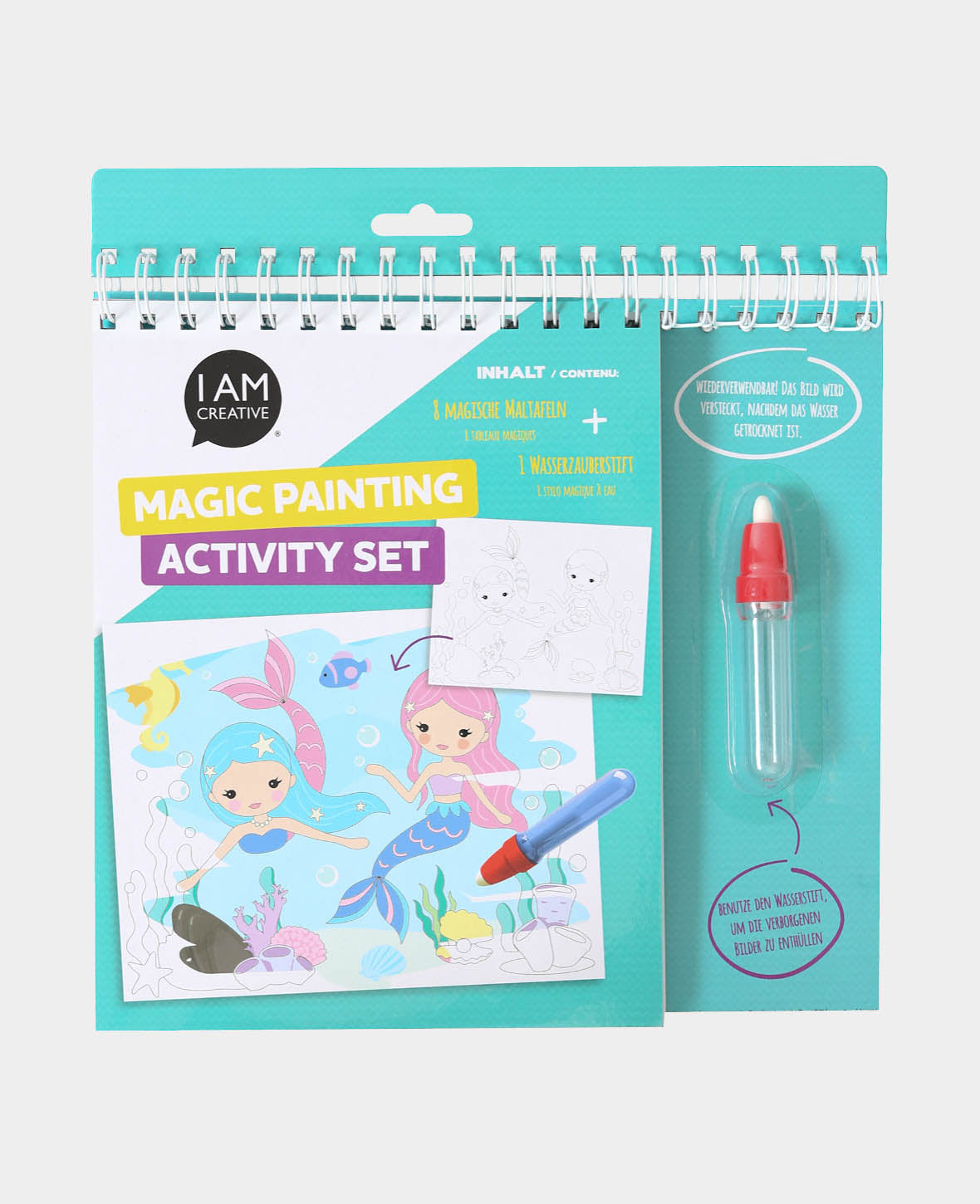 Kit d'activités, Peinture magique