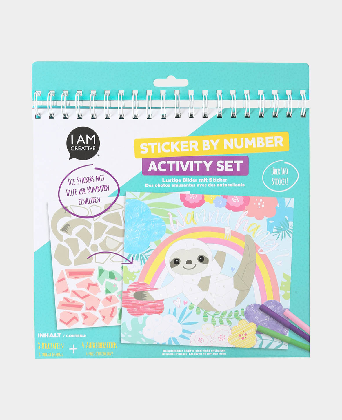 Activity Set, Number Stickers