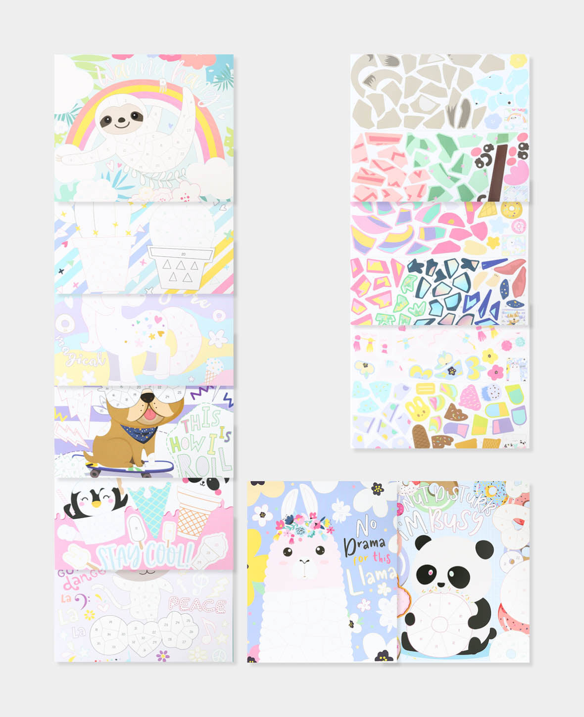 Activity Set, Number Stickers