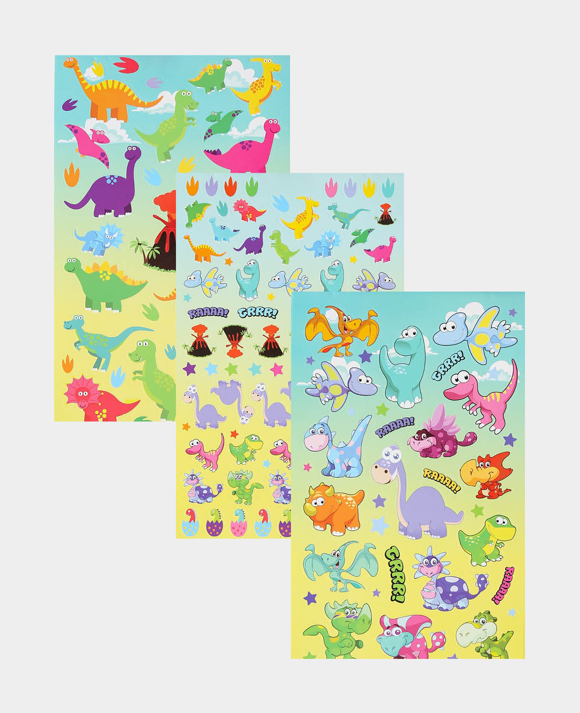 Stickerbook Dinos, Bunt, 15 x 24 cm