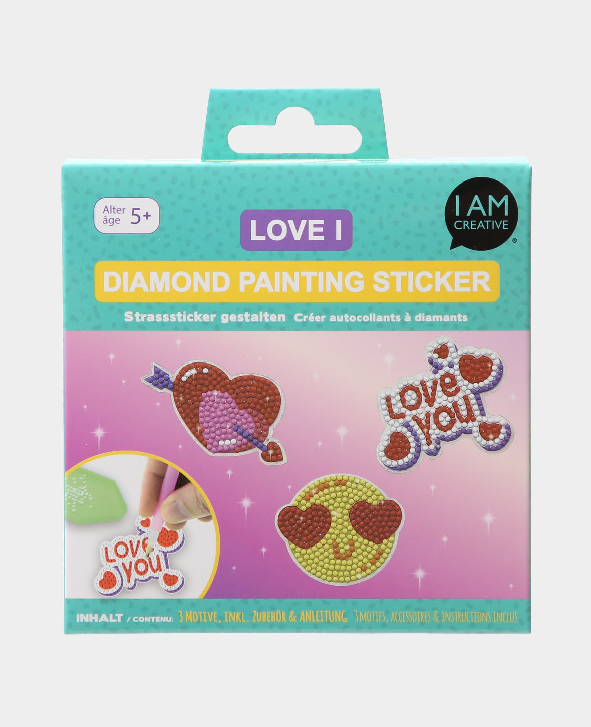 Diamond Painting Sticker Amour I