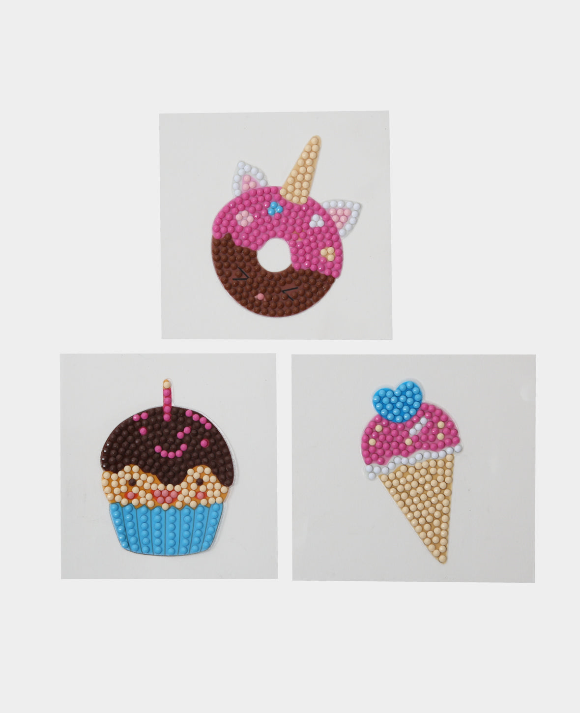 Diamond Painting Sticker Sweets, inkl. Zubehör & Anleitung