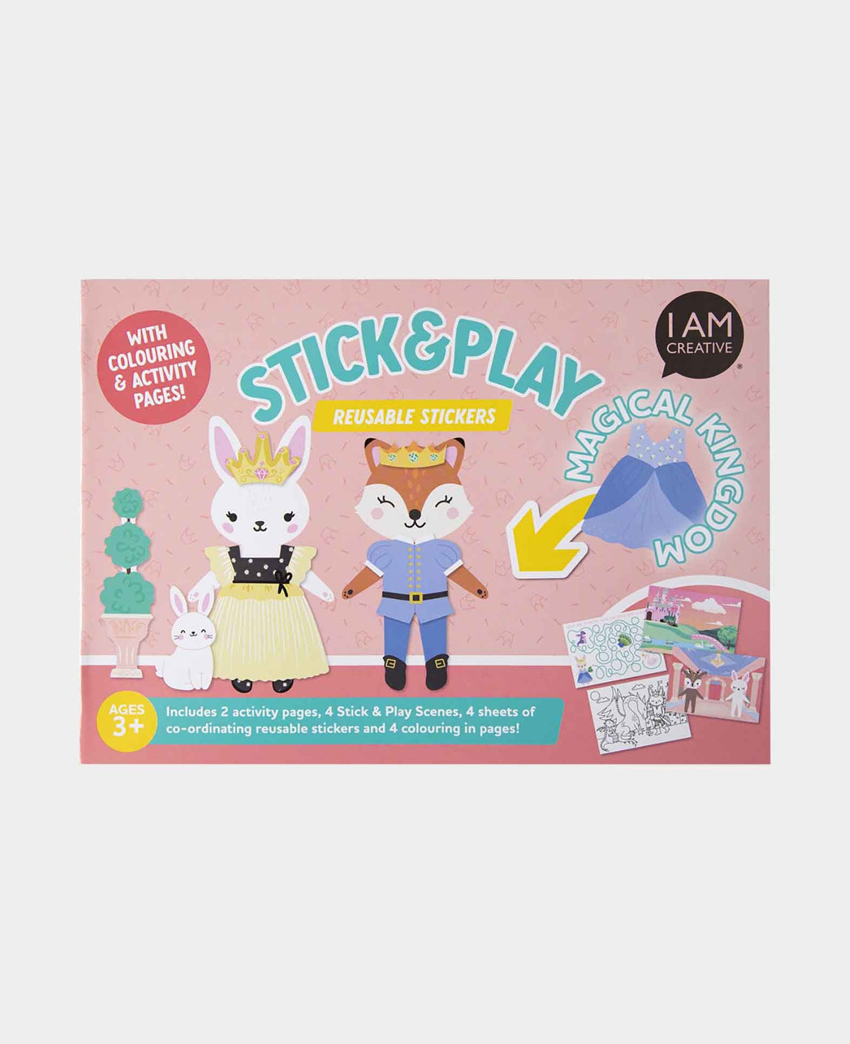 Stick and Play-Buch Fairy, A5, 1 Buch