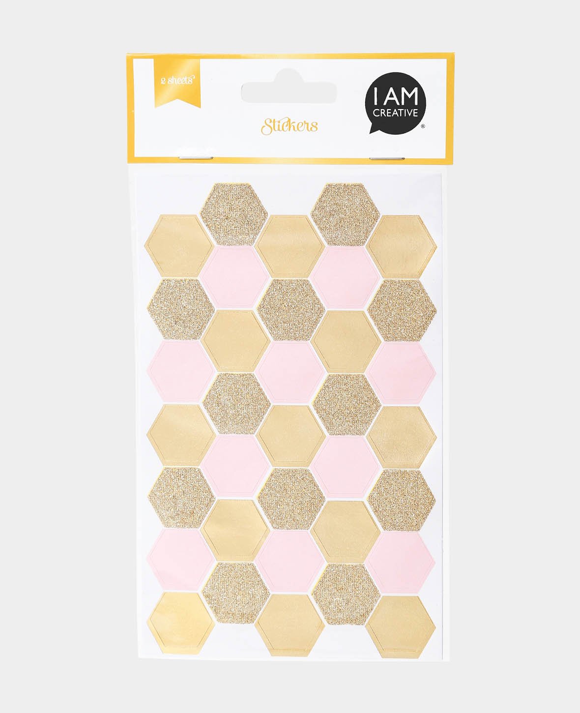 Sticker Honeycombs 18 x 11.5 cm, 2 sheets