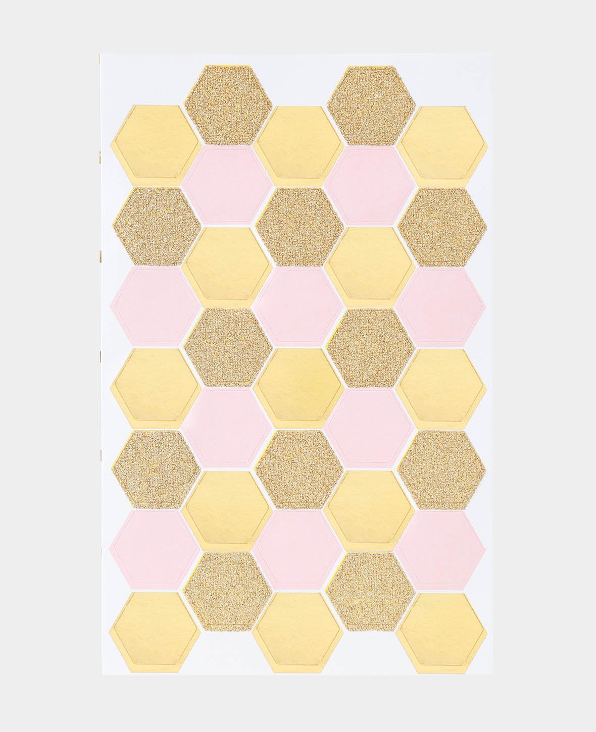 Sticker Honeycombs 18 x 11.5 cm, 2 sheets