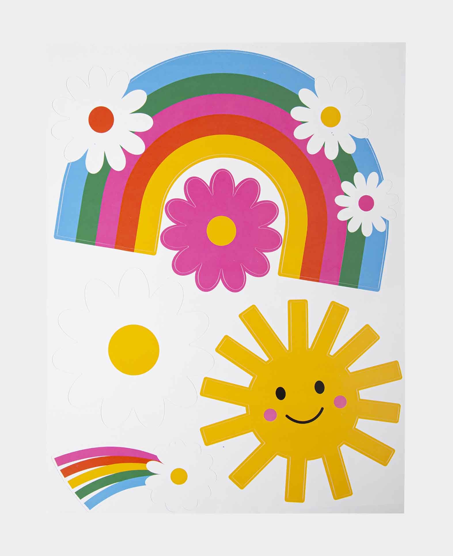 Stickers pour fenêtre Big Dream, 20 x 30.5 cm, 1 feuille