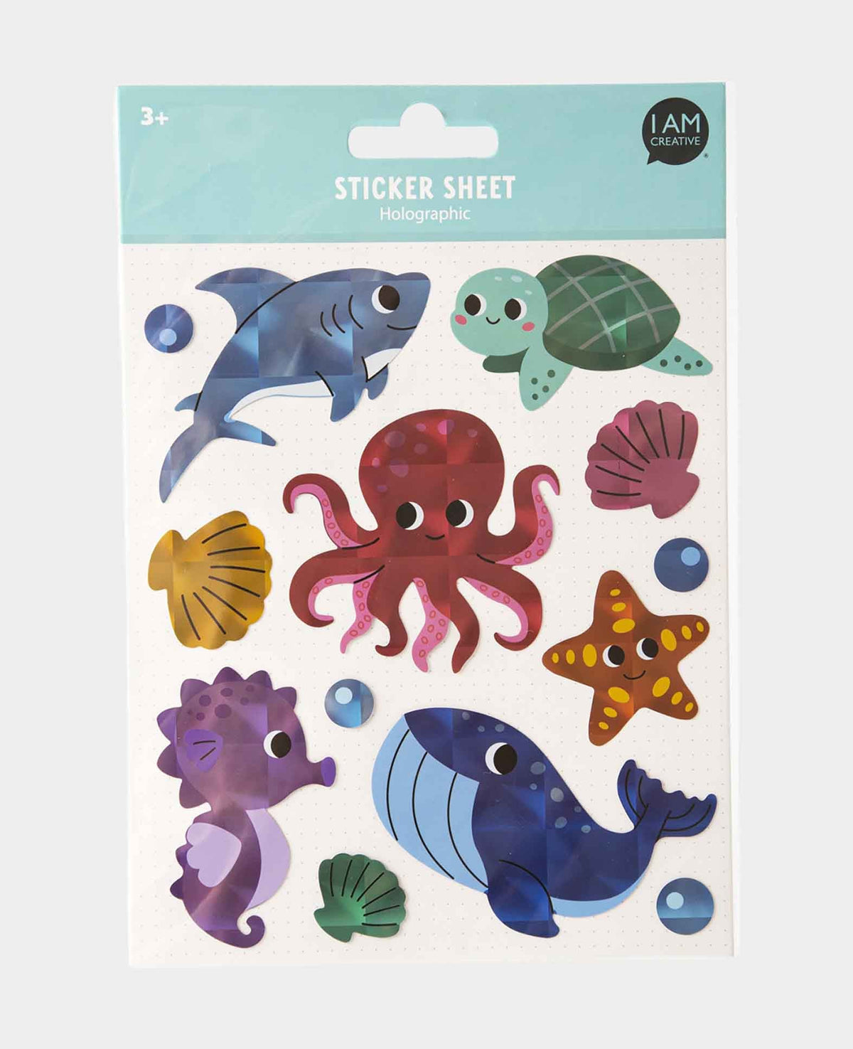 Sticker Holograph Meer, A5, 1 Bogen