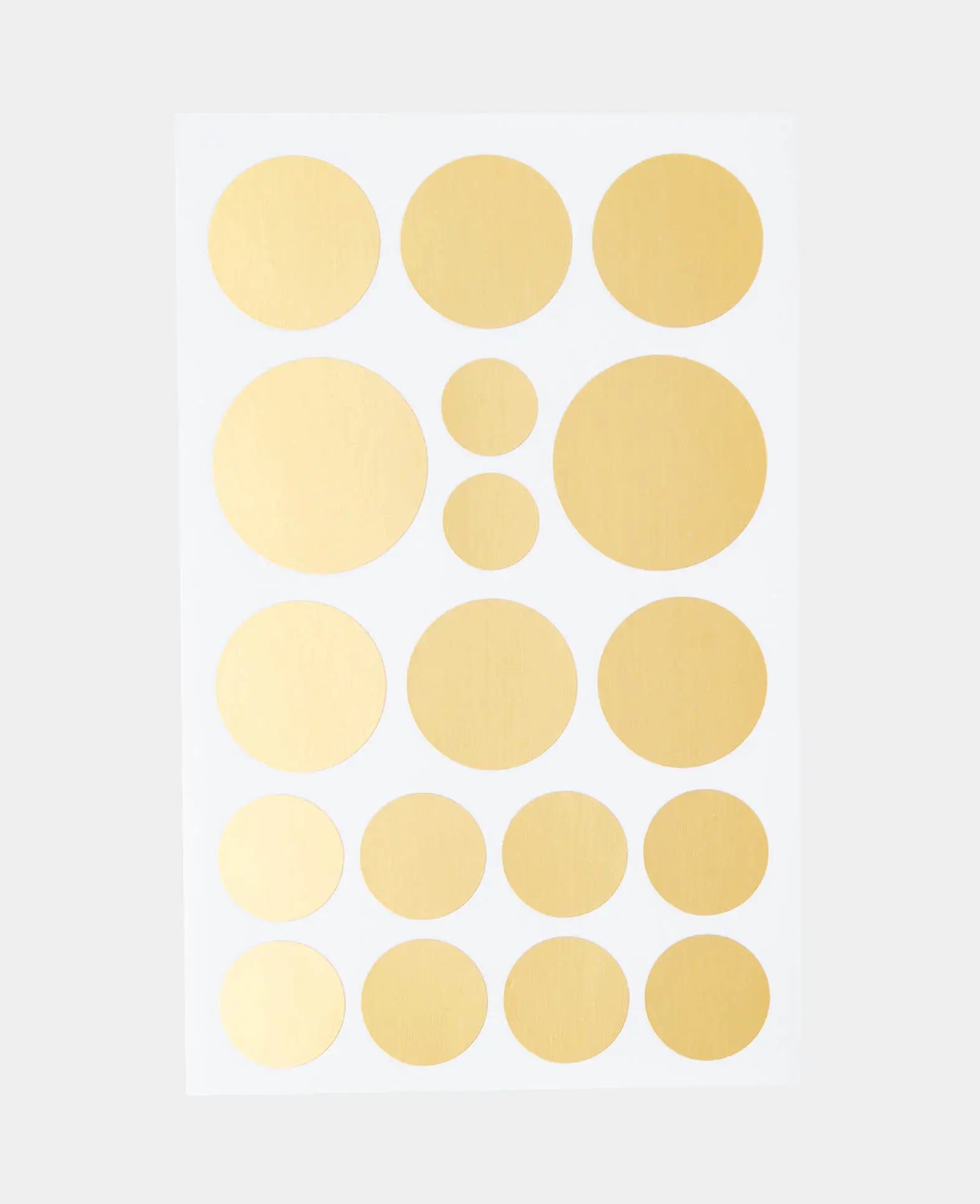 Sticker Goldpunkte, Gold, 9.5 x 15 cm, 4 Blatt