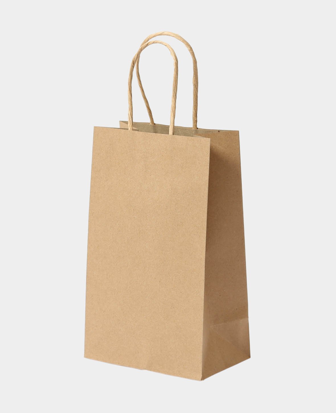 Sac en papier, emballage cadeau, marron, 13 x 21,6 x 8 cm, 6 p.