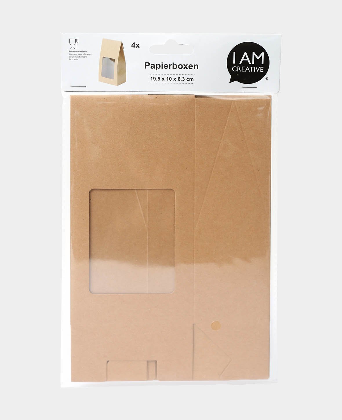 Paper Boxes 19.5 x 10 x 6.3 cm, 4 pcs.