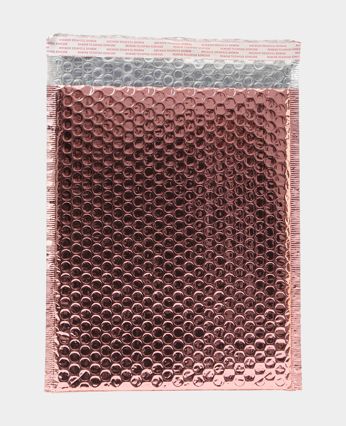 Sacs cadeaux, enveloppes à bulles, cuivre métallique, 30 x 25 x 0.5 cm, 3 pces