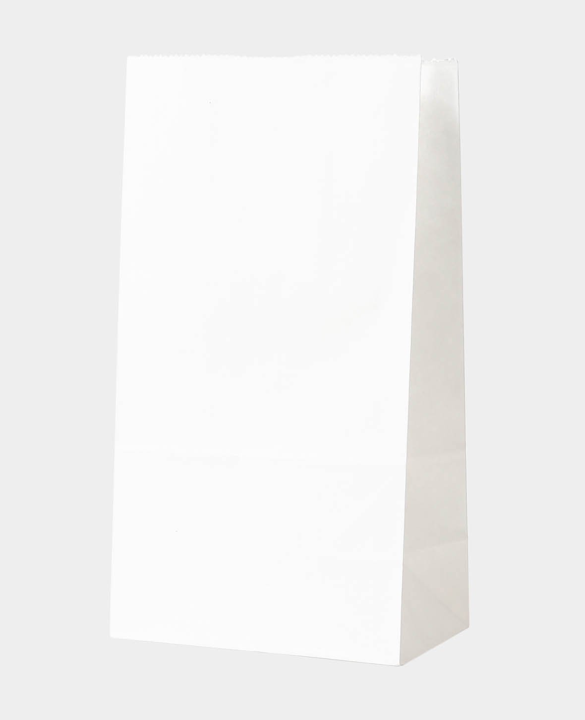Sacs en papier, 13 x 24 x 8 cm, Blanc, 6 pces.