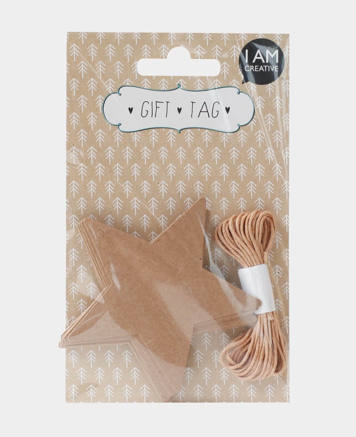 Étiquettes-cadeaux Étoile, 20 pces.