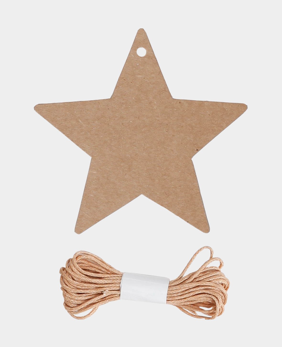 Étiquettes-cadeaux Étoile, 20 pces.