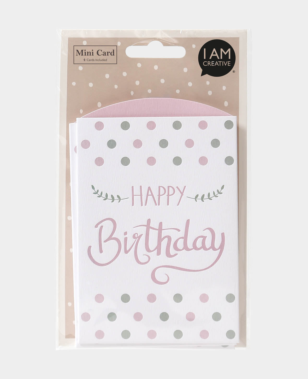 Happy Birthday Card Set, 8 pieces.