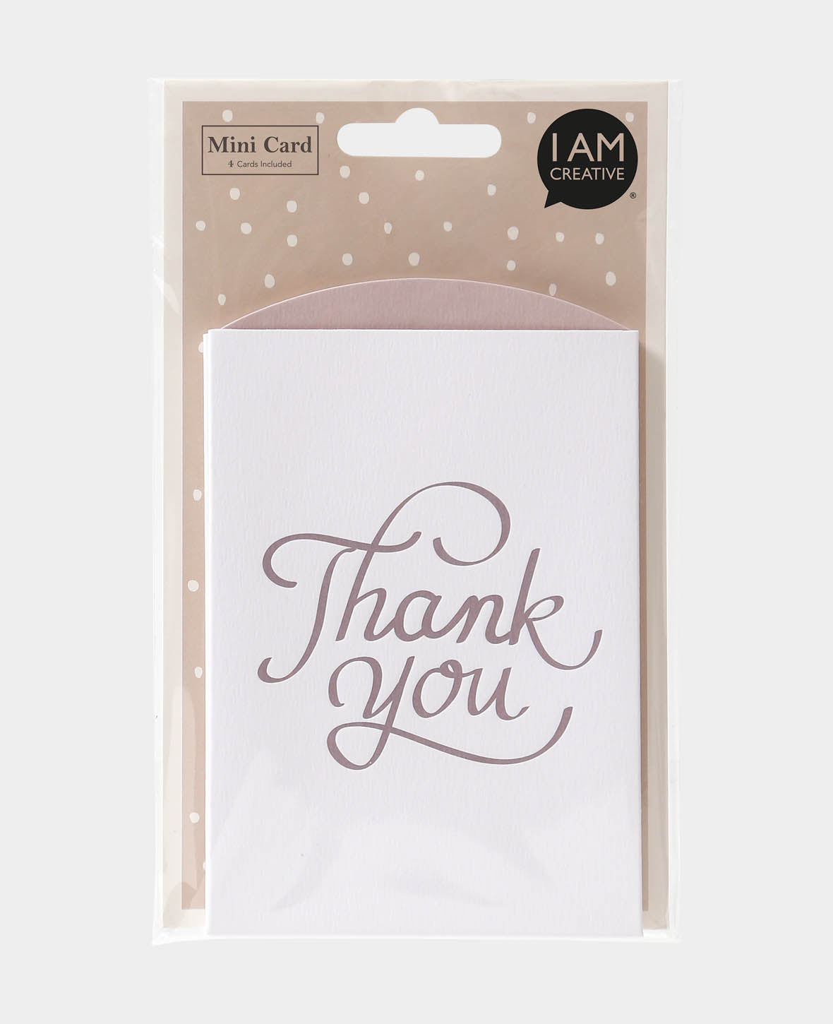 Thank you card set, 8 pcs.