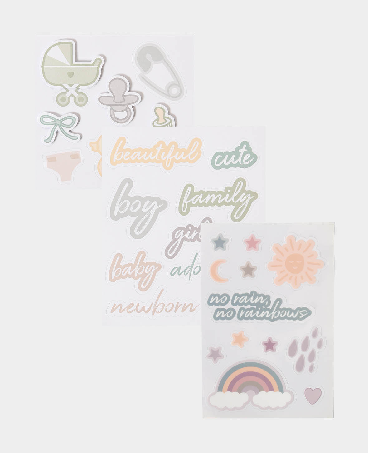 Sticker Baby, 3 Sheets