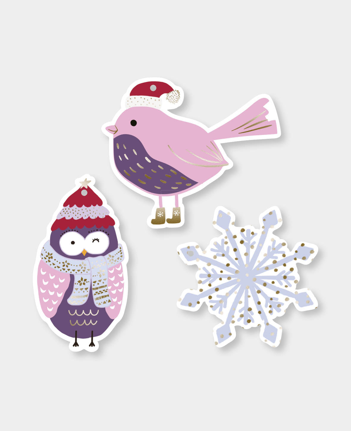 Étiquettes-cadeaux Noël XIV, 9 pces.