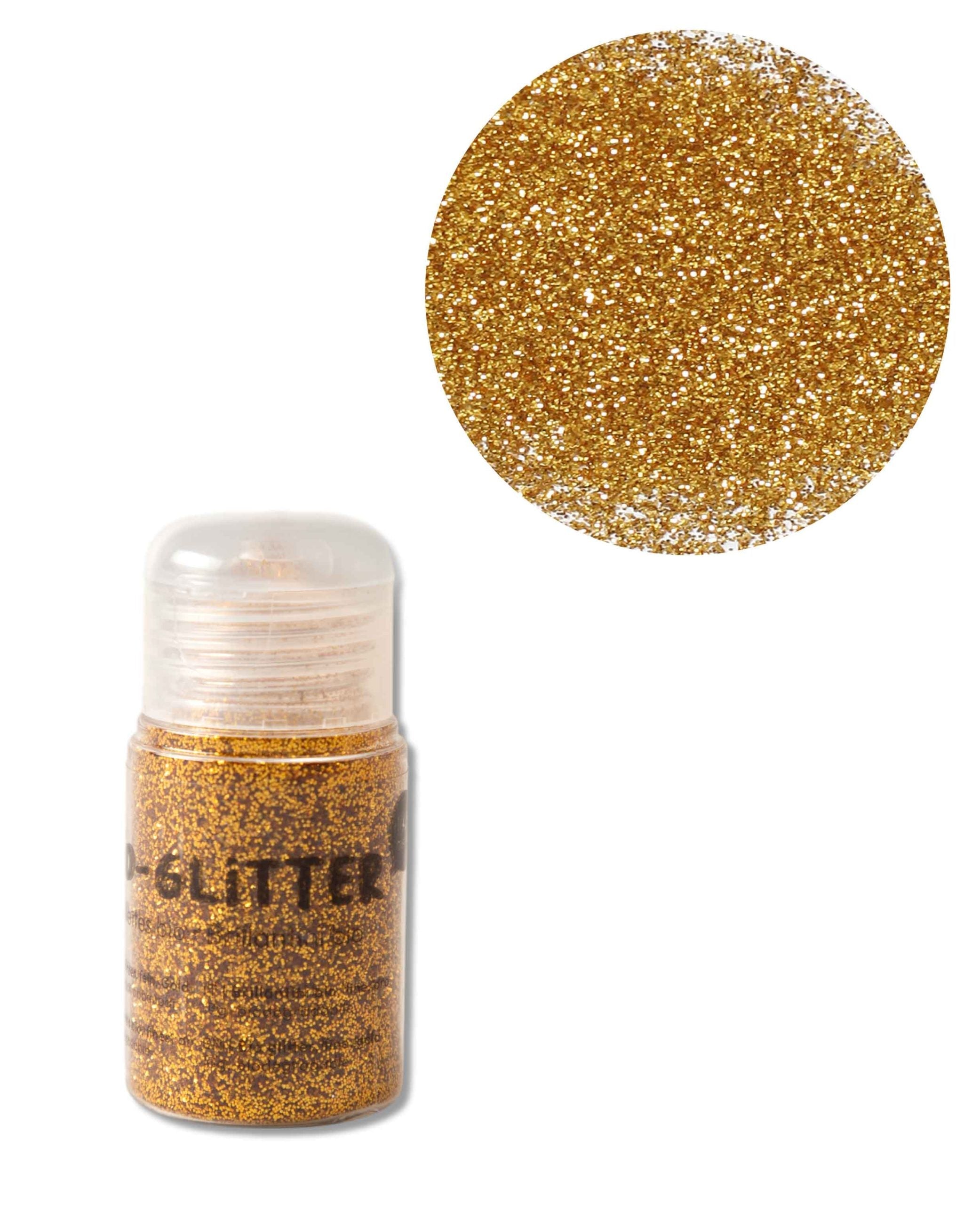 Bio-Glitter, Glitter Gold, biodegradable, 15 g